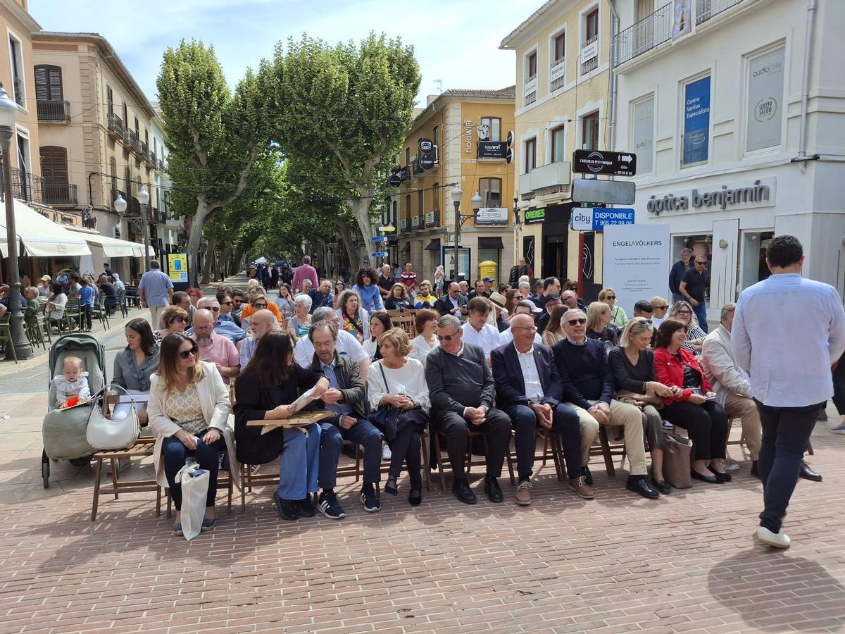 Un momento del acto que ha cerrado el "Any Maria Ibars"