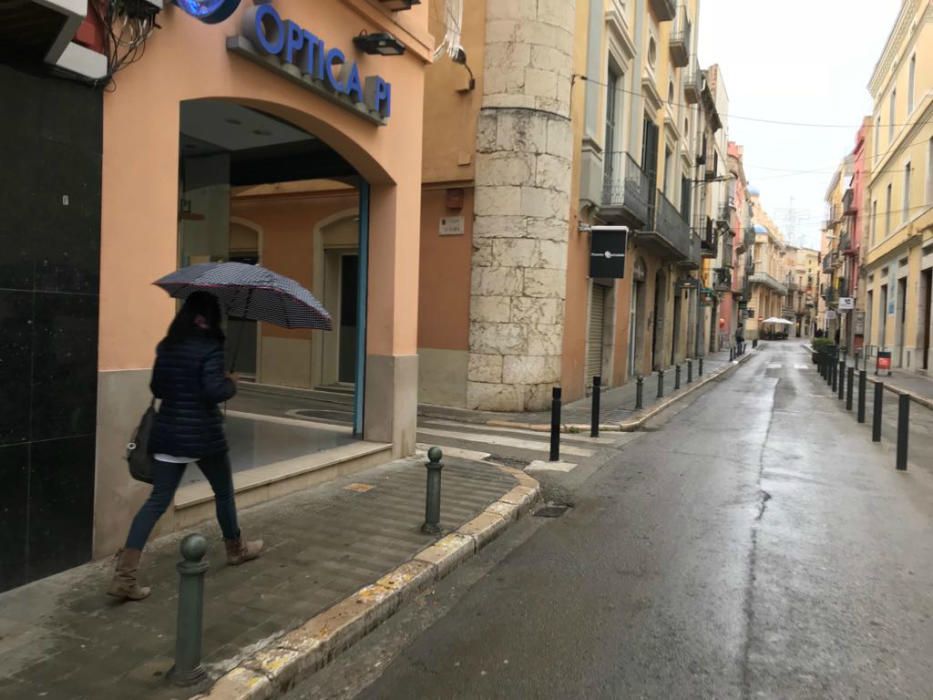 Pluja a Figueres