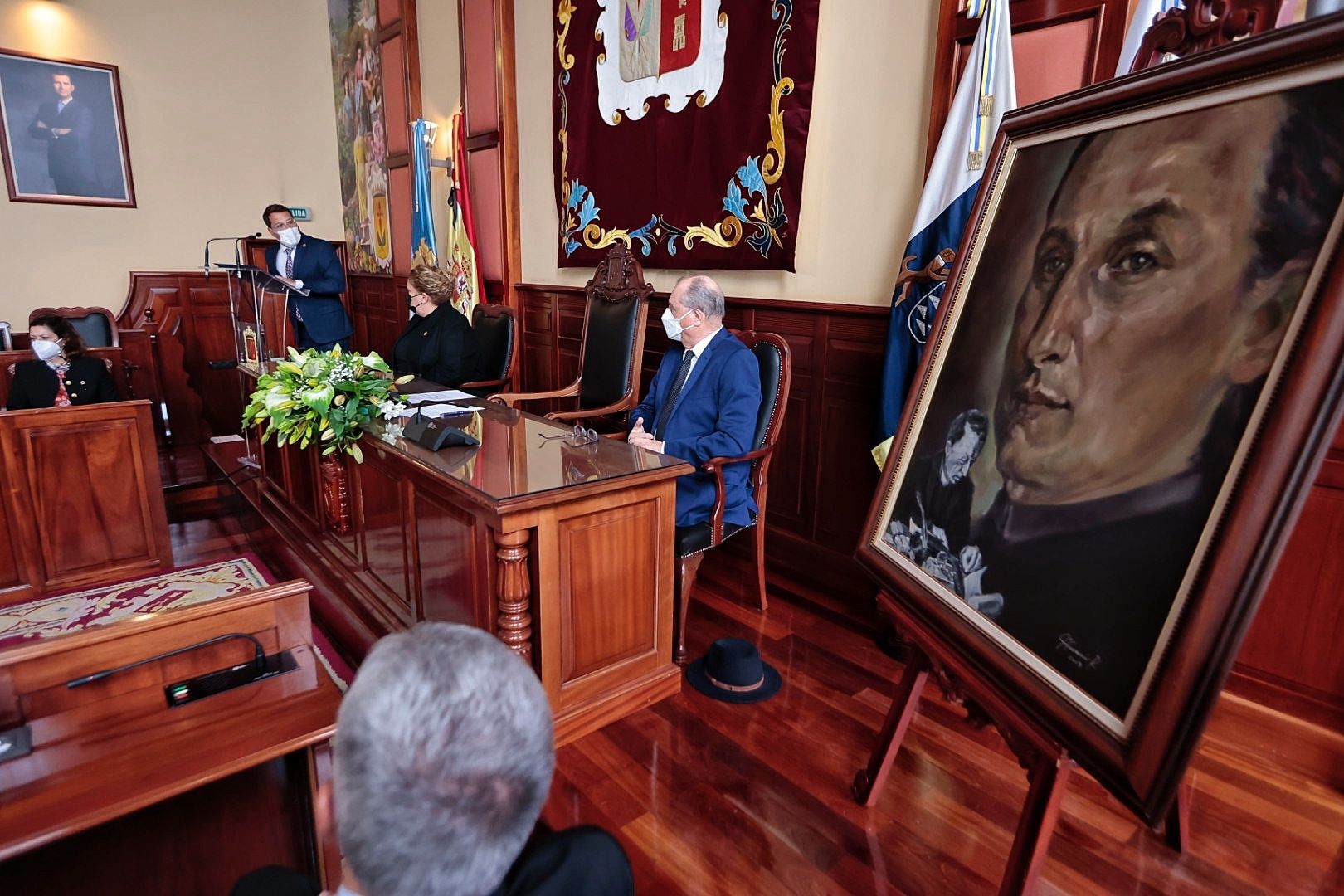 Acto institucional con motivo del Día de las Letras Canarias en memoria de José Antonio de Viera y Clavijo