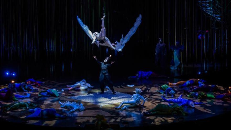 Una escena de Varekai