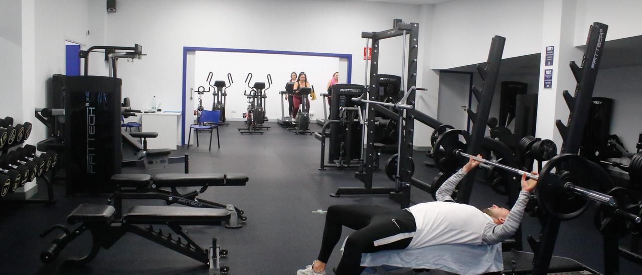 Gimnasio municipal de A Illa.