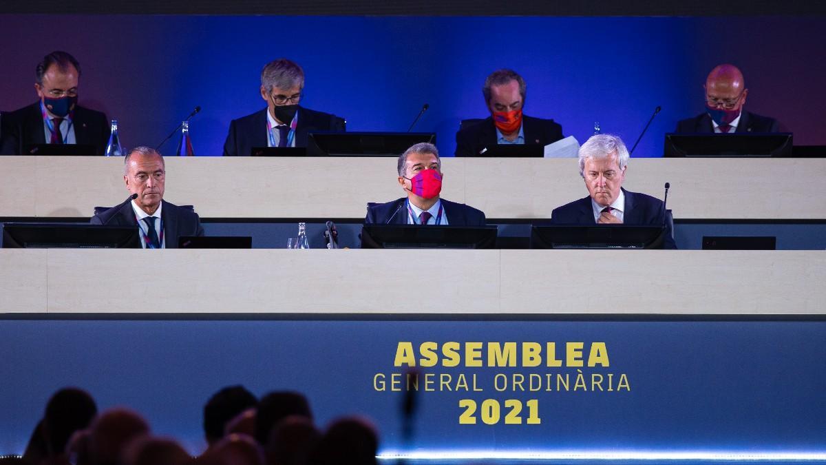 Joan Laporta no pudo convencer a la Asamblea del cambio de modelo