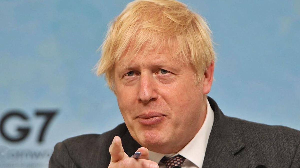 Johnson va prometre solucionar el problema del Regne Unit amb la UE. | EFE