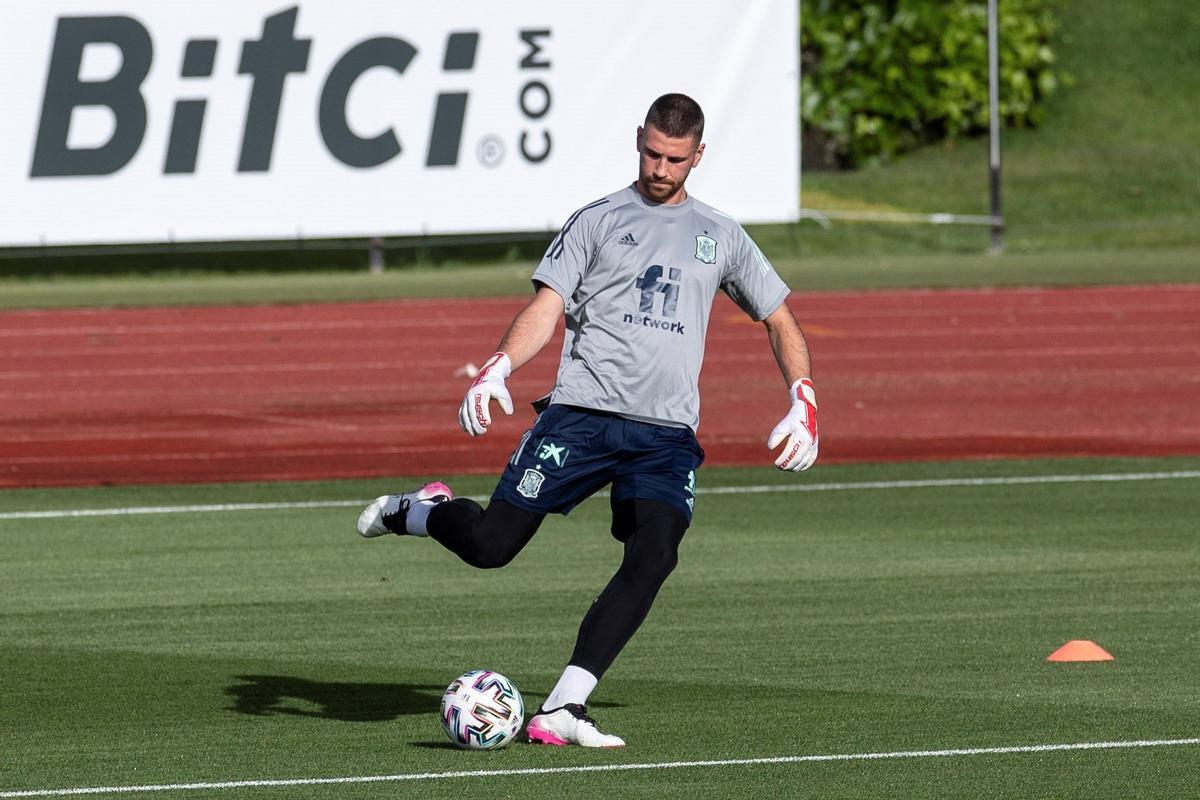 Unai Simón apunta a ser el titular en la portería de 'La Roja'.