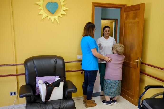 Santa María de Guía. Reportaje a la residencia de ancianos Tarazona por el 8M.