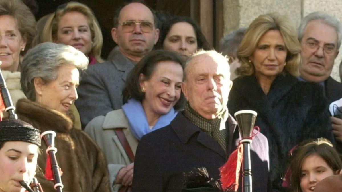 Durante la toma de posesión como presidente de la Xunta en 1997.