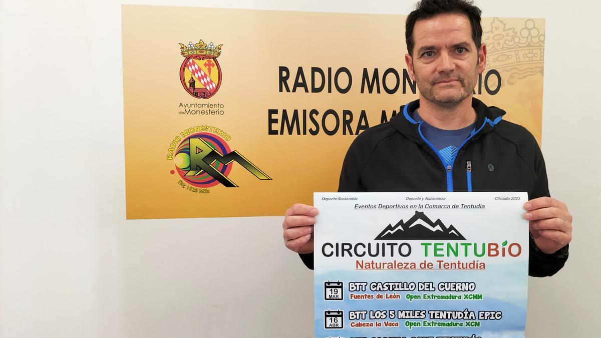 Antonio Martín, coordinador del circuito deportivo Tentubío