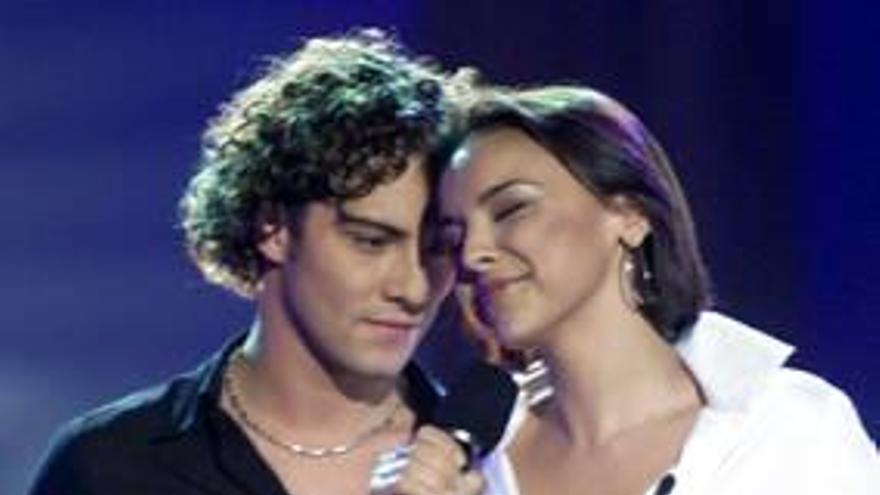 David Bisbal i Chenoa.