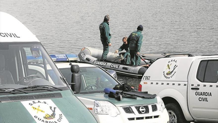 Concluye sin éxito la búsqueda de Manuela en el pantano de Tentudía