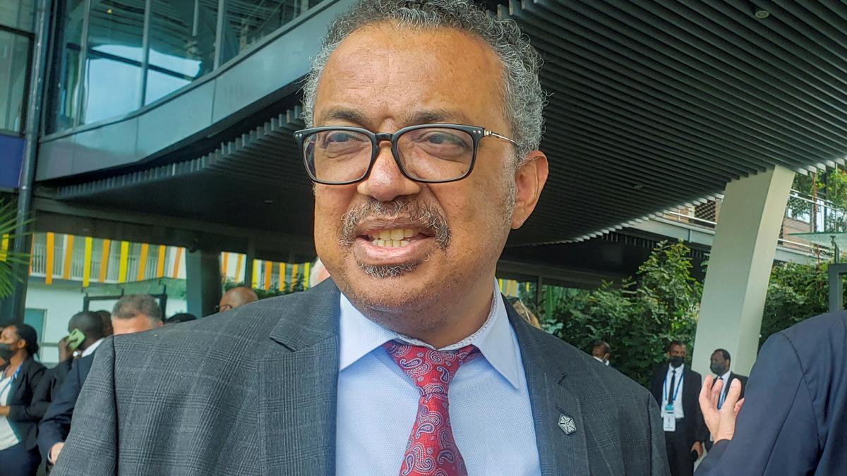 El director general de la OMS, Tedros Adhanom Ghebreyesus.