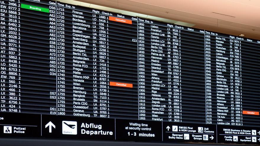 Un problema técnico obliga al cierre del espacio aéreo en Suiza