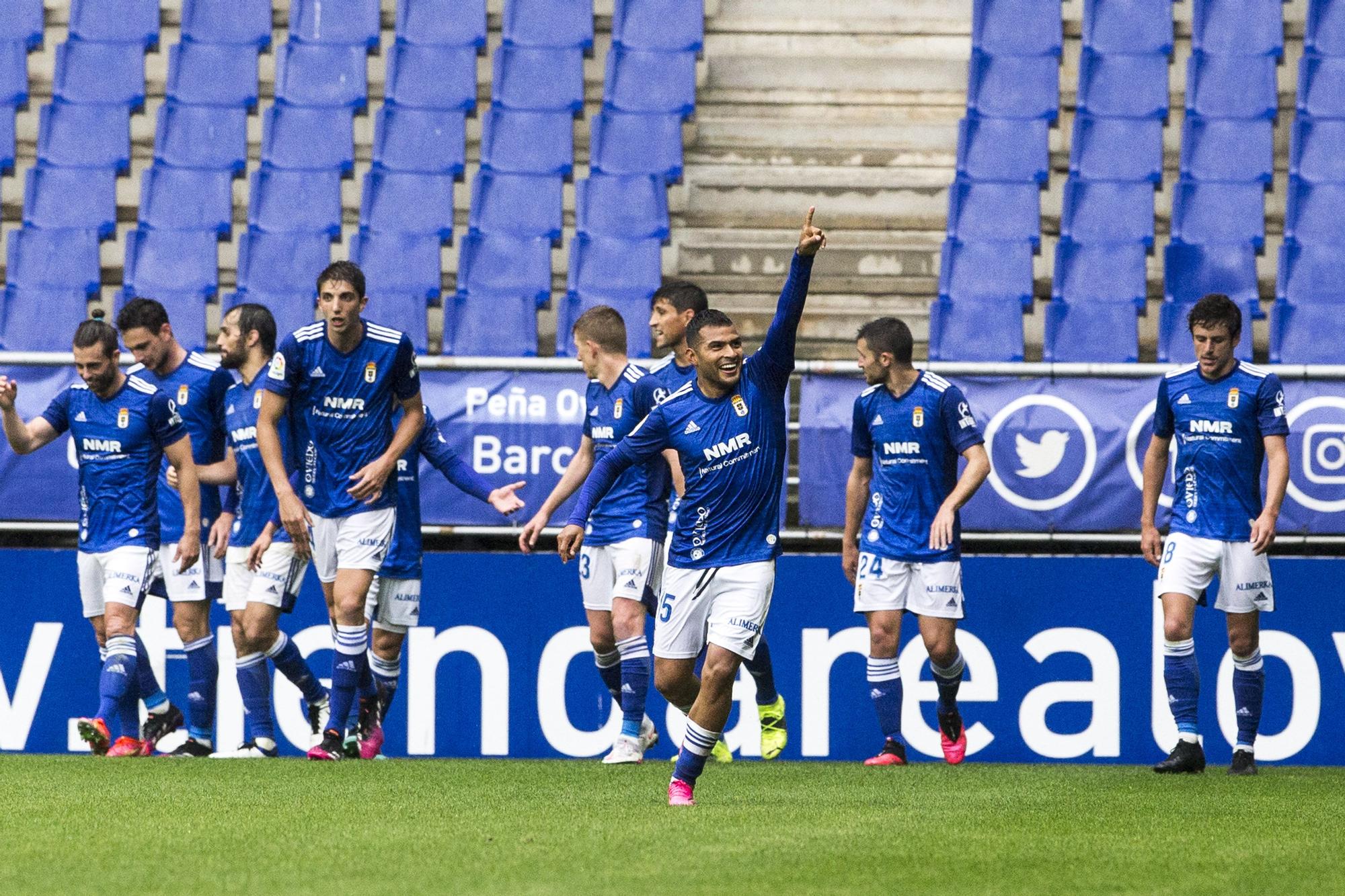 Real Oviedo - Sabadell, en imágenes