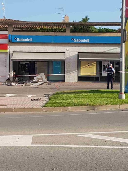 Rebenten un caixer a Sant Antoni de Calonge