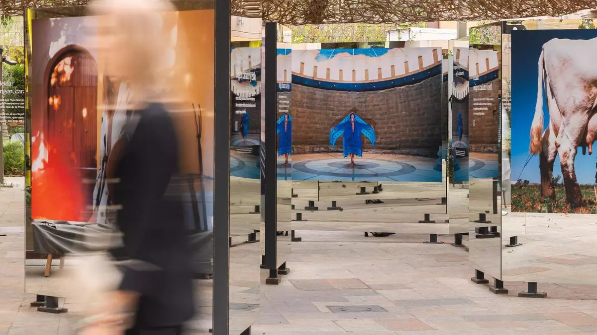 Tributo a Lleida (arte, moda y gastronomía), en La Roca Village