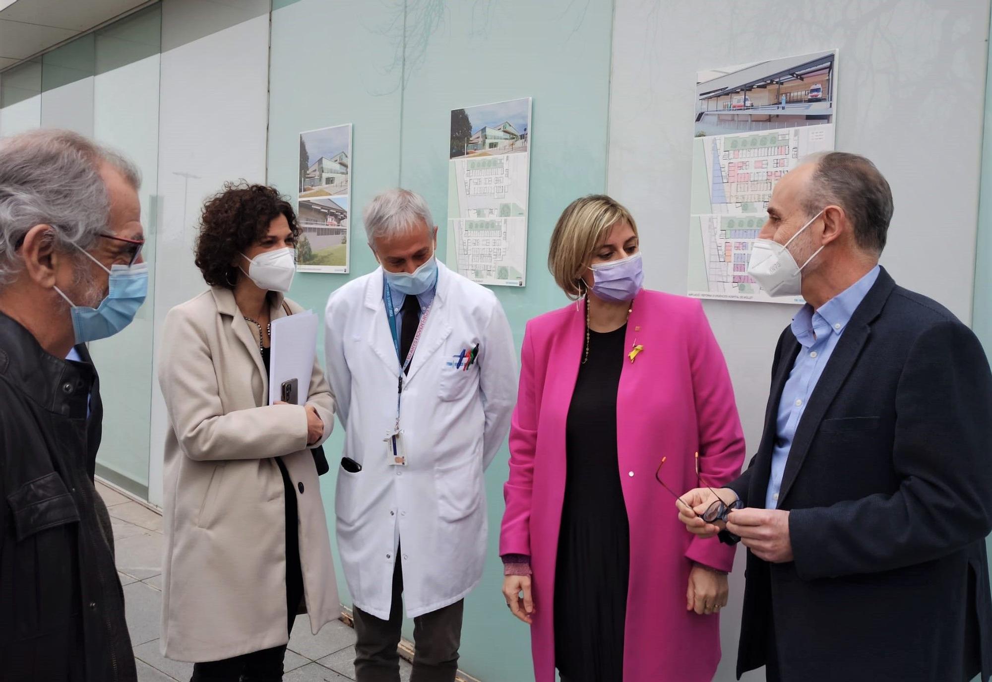 Salut, Ayuntamiento y Fundació Sanitària Mollet ultiman las actuaciones para iniciar las obras de ampliación del hospital de Mollet.
