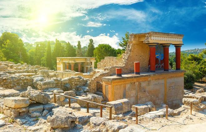 Palacio de Cnossos en Creta