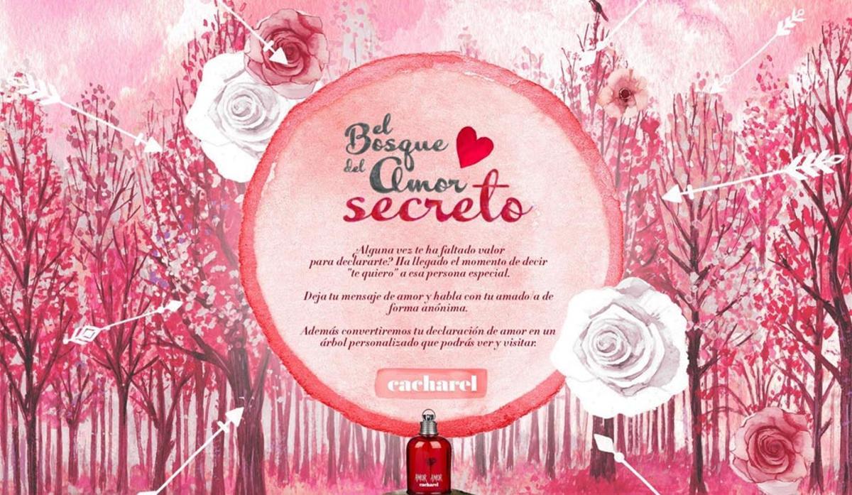El bosque del amor, de Cacharel