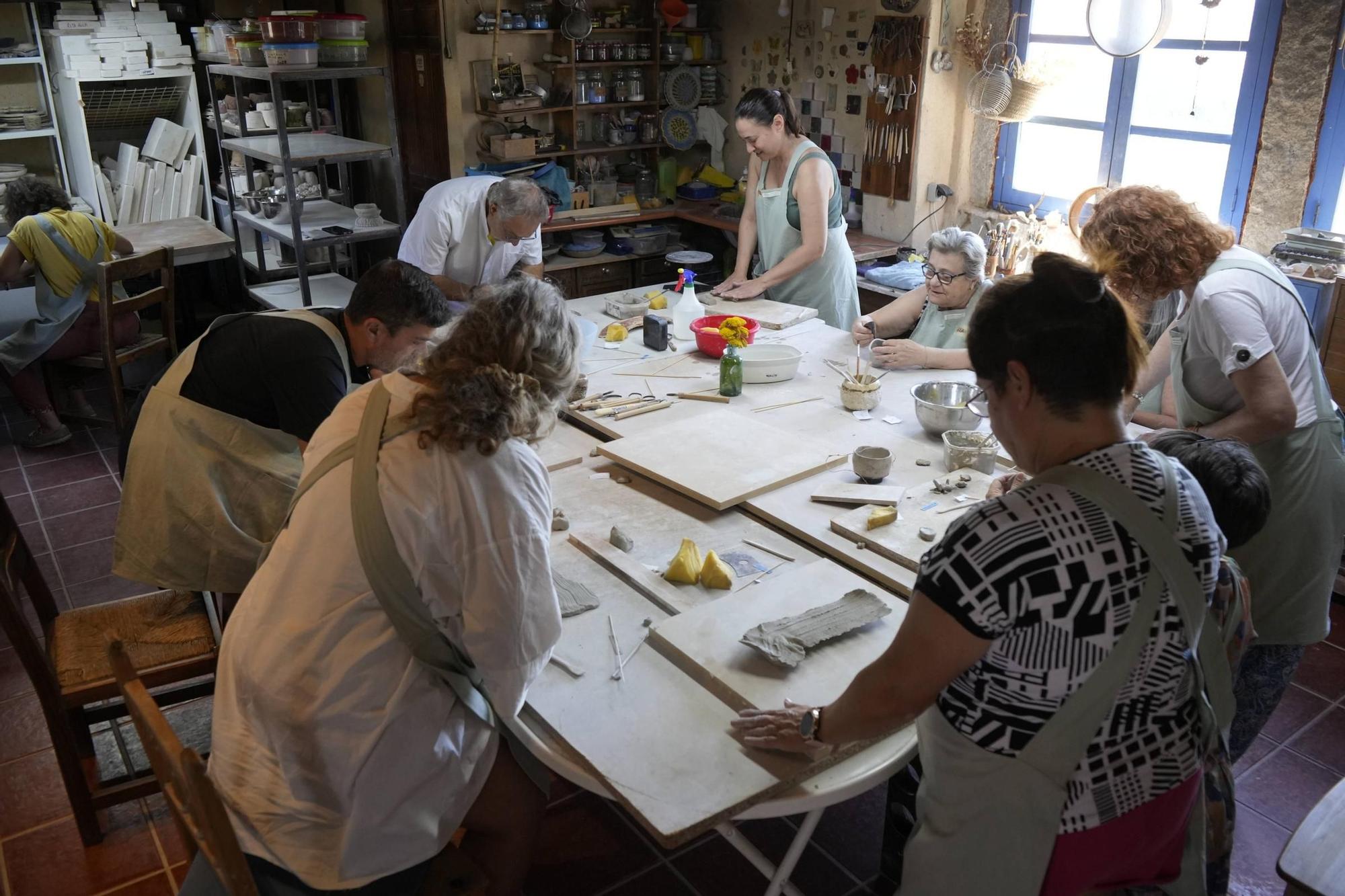 GALERÍA | Taller de cerámica en Gamones