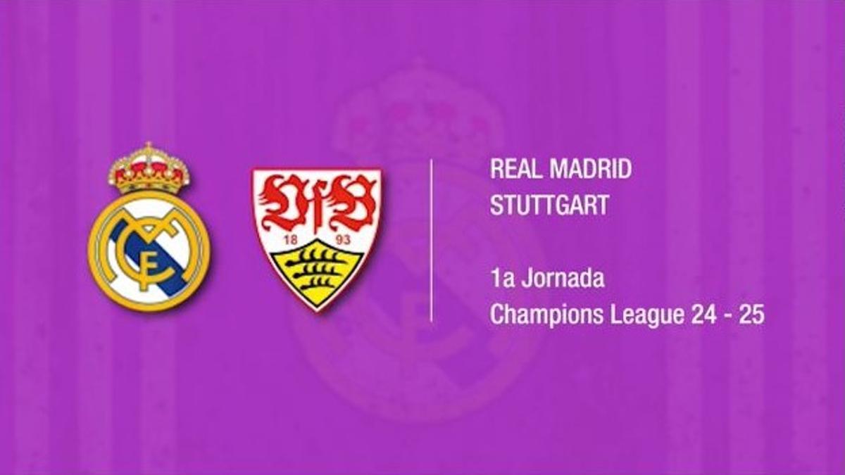 Real Madrid - Stuttgart: horario y dónde ver el partido de la Champions League 2024-25