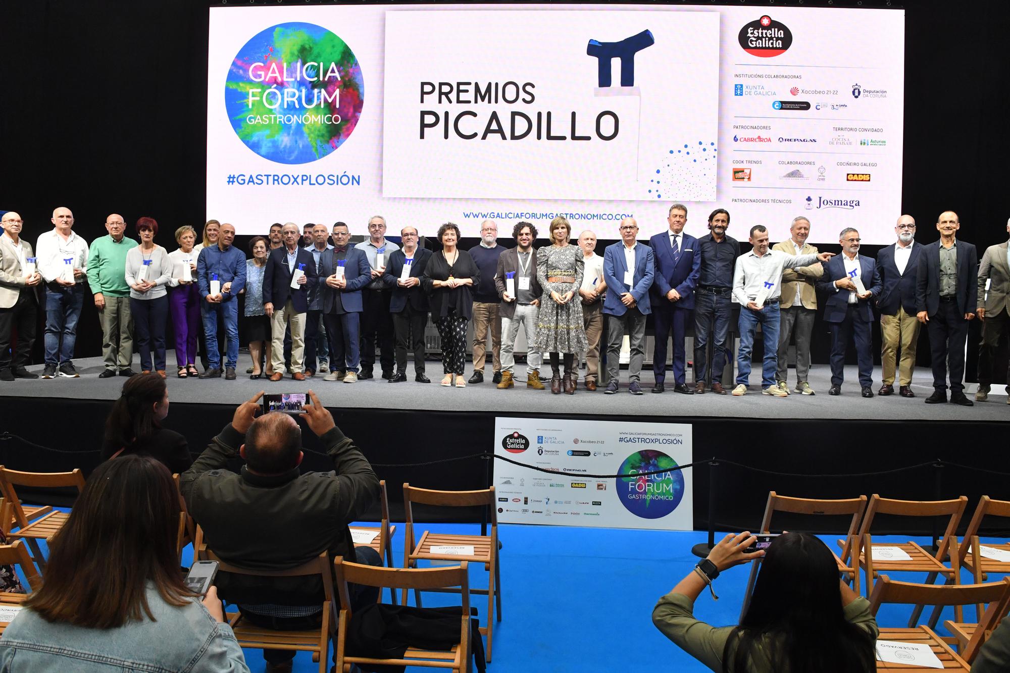 Entrega de los Premios Picadillo en el Fórum Gastronómico de A Coruña