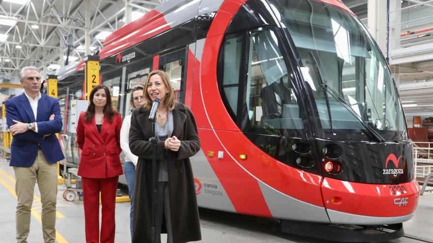 El nuevo tranvía de Zaragoza ya está en pruebas