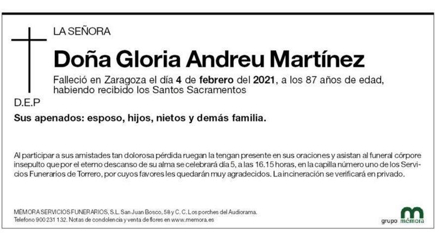 Gloria Andreu Martínez