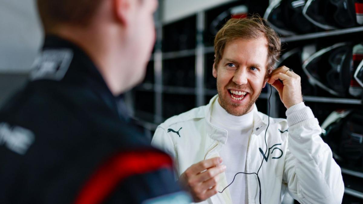 Sebastian Vettel, tras pilotar el Hypercar de Porsche para Le Mans
