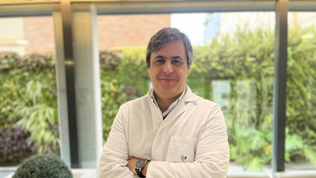 El doctor Nicolas Merchante especialista en Enfermedades Infecciosas de Quironsalud Sagrado Corazón.