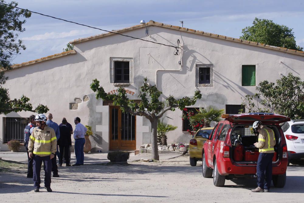 Una niña muere al salir volando un castillo hinchable en Caldes de Malavella