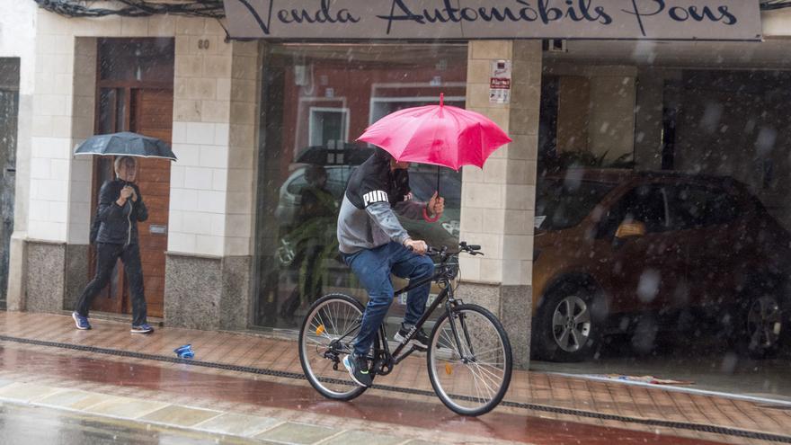 Semana de lluvias, previa a la llegada de una &quot;lengua de aire frío&quot; y nieve.