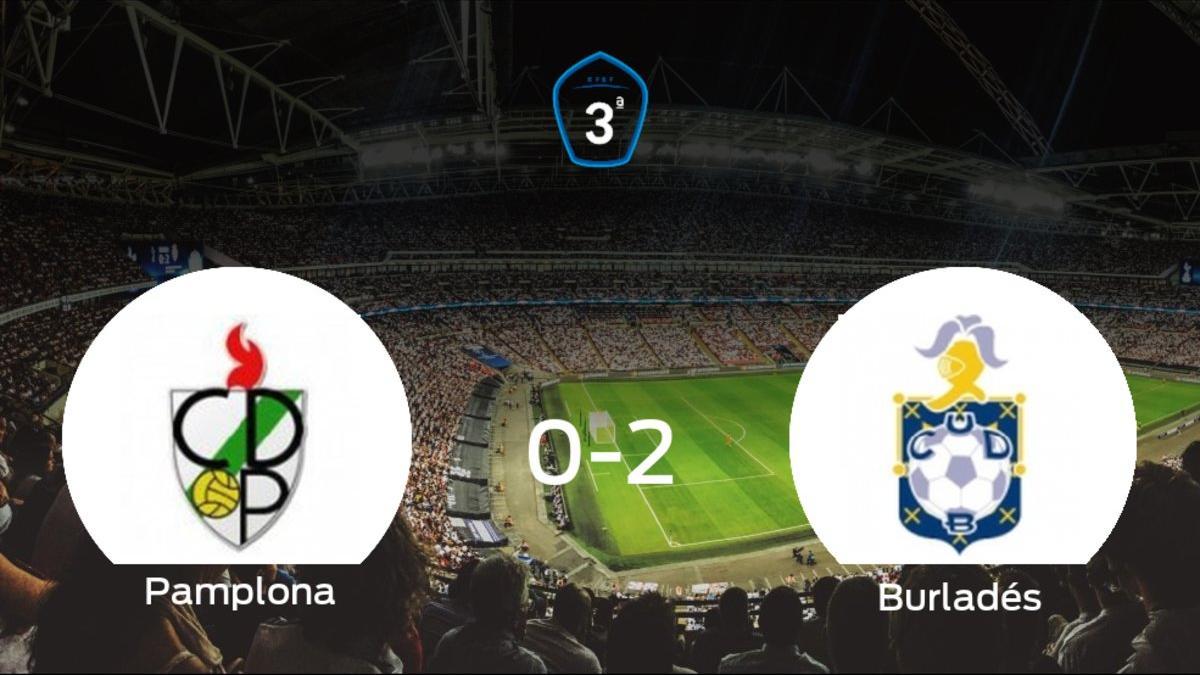 El Burladés se queda con los tres puntos después de ganar 0-2 al Pamplona