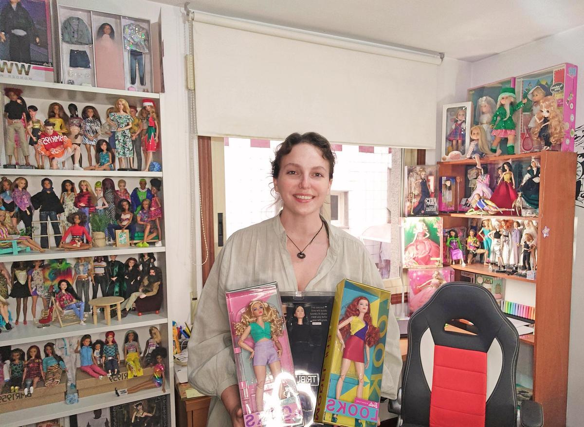 Elisa Cotelo, creadora de Barbies de Pontevedra.