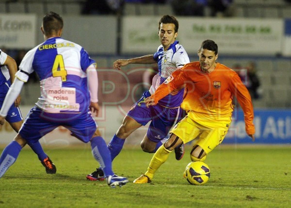 Sabadell, 3 - Barça B, 2 Sabadell, 3 - Barça B, 2