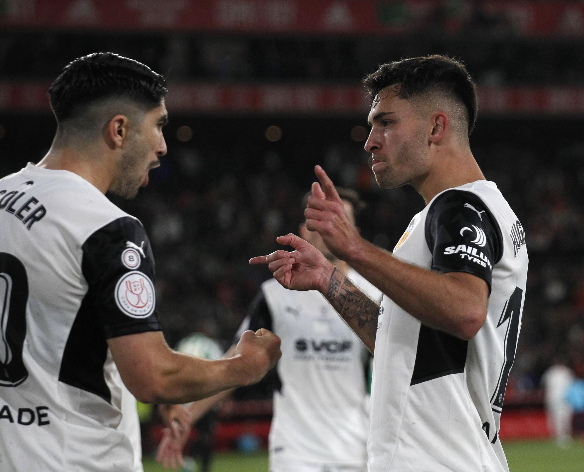 Los gestos de la final de la Copa del rey Betis- Valencia CF