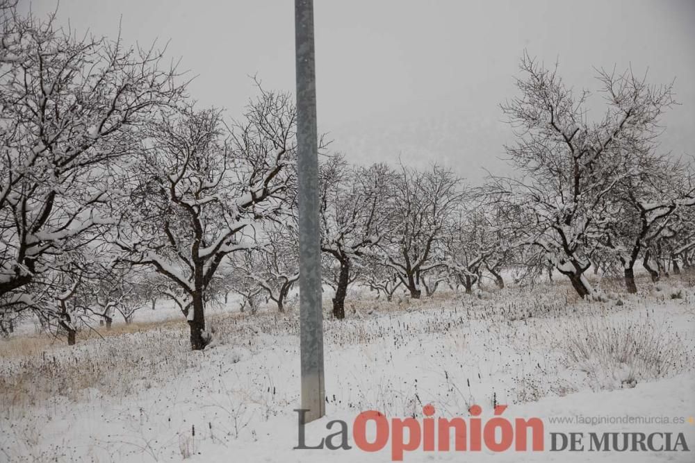 Nieve en el Noroeste de la Región