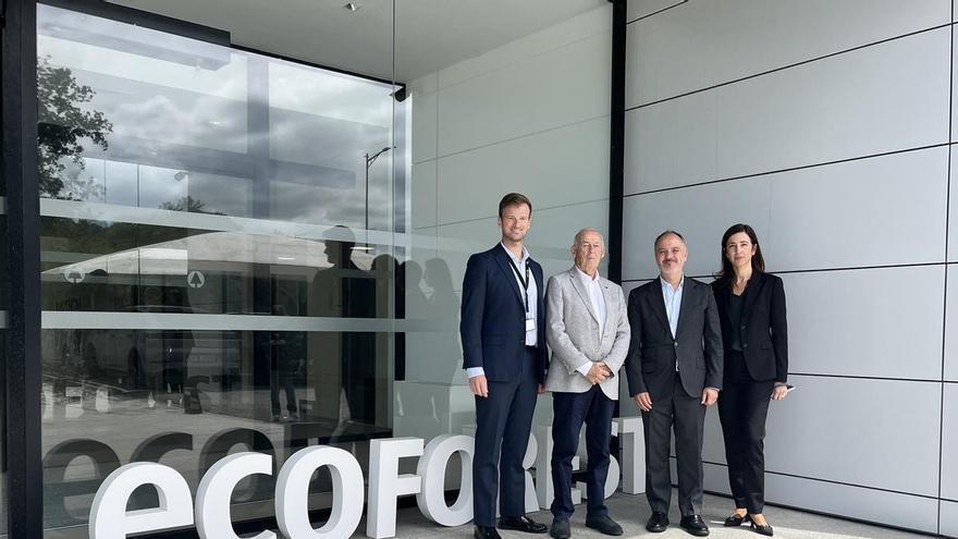 Ecoforest exhibe en Nigrán su nueva bomba de calor geotérmica y refuerza el peso industrial del área de Vigo