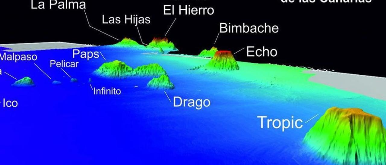 Los montes submarinos canarios pueden proporcionar 130 toneladas de tierras raras por kilómetro cuadrado