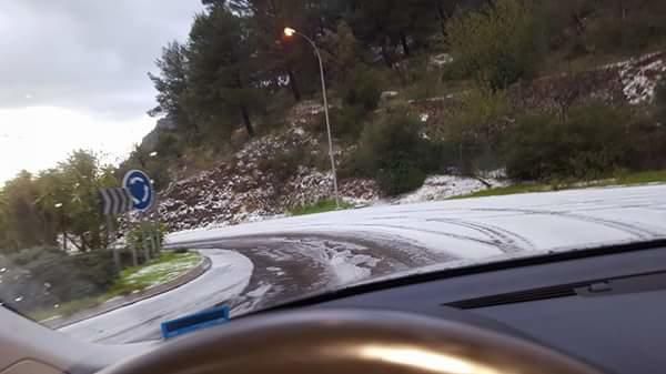 Der erste Schnee hat Mallorca in diesem Winter erreicht