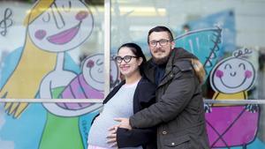 Diana Celeste Mas y Mihai Geanta, que serán padres de gemelas el 1 de enero del 2018.