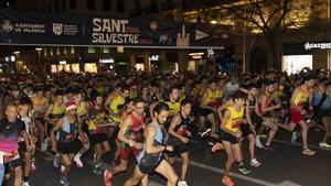 Imagen de la San Silvestre valenciana de 2022