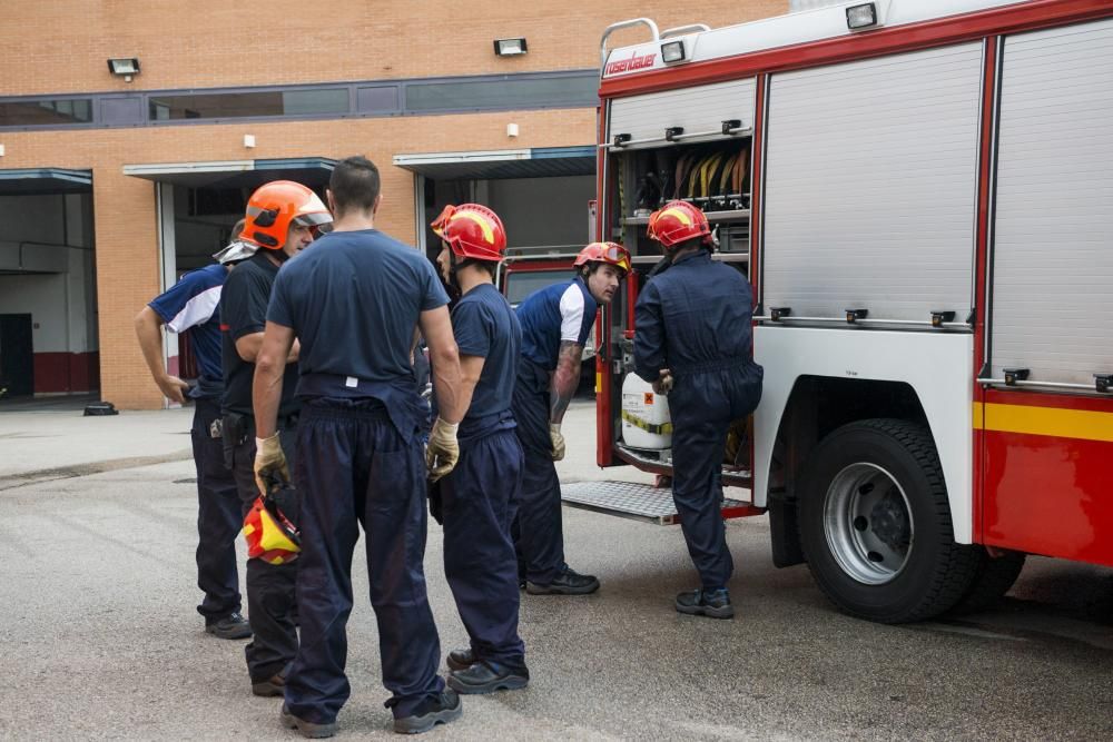 Nuevos bomberos de Oviedo