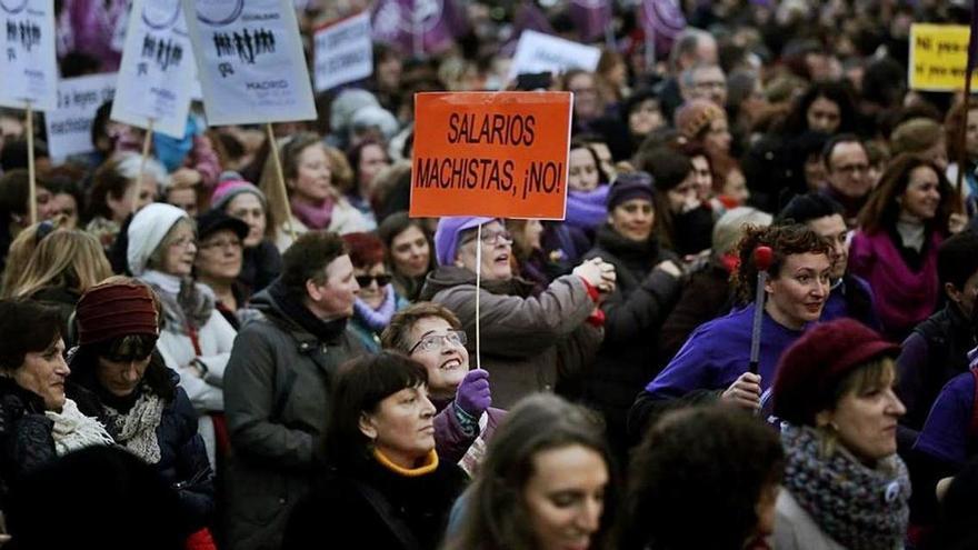 Manifestació per commemorar el 8-M l&#039;any passat a Madrid