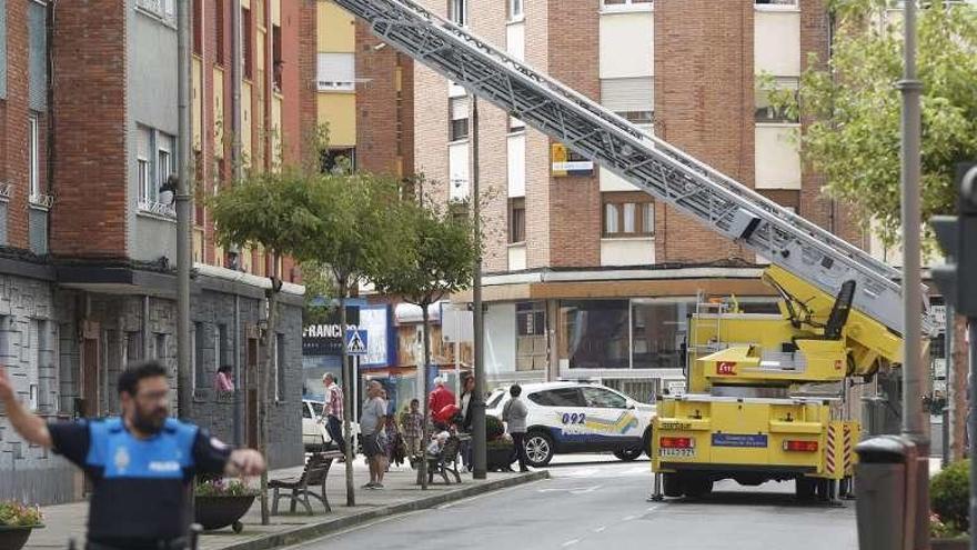 Rescatan a una anciana que se había caído en su domicilio