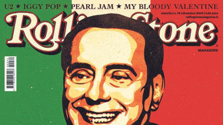 La portada de diciembre de Rolling Stone diseñada por Shepard Farey.