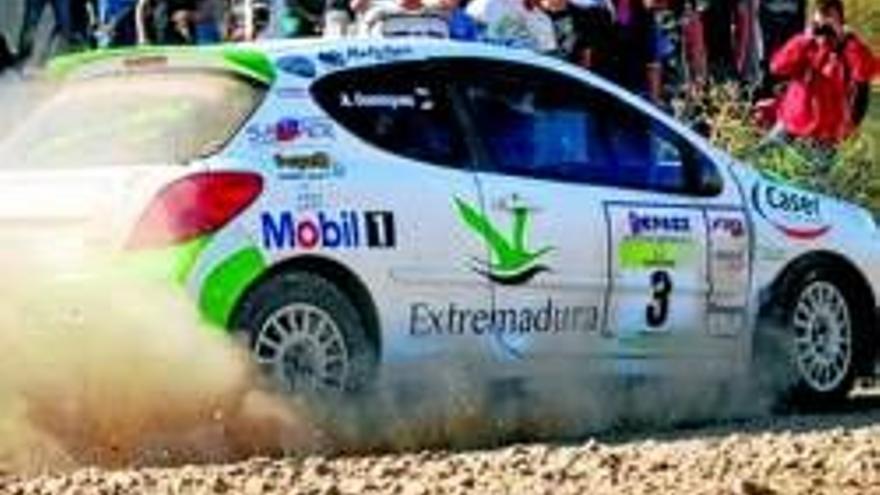 El madrileño Sevilla gana el rally de tierra de Lobón