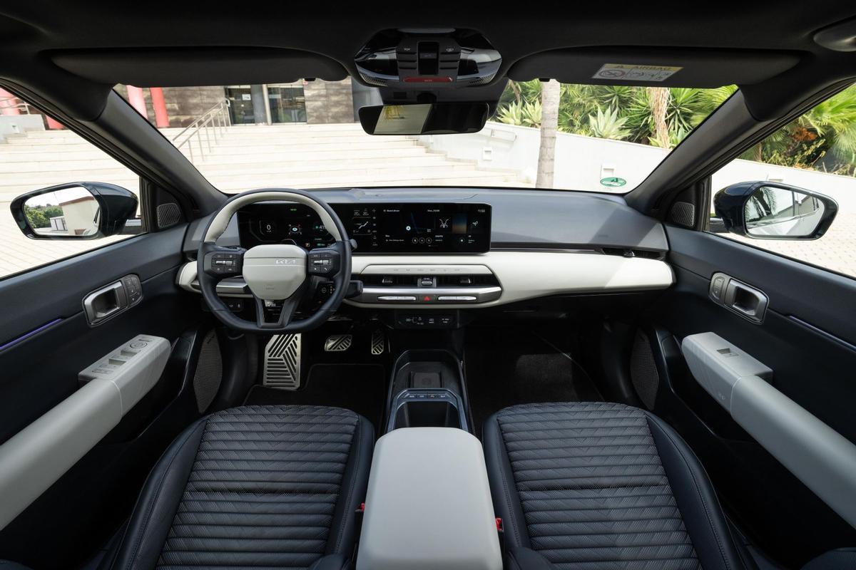 Interior del Kia EV4