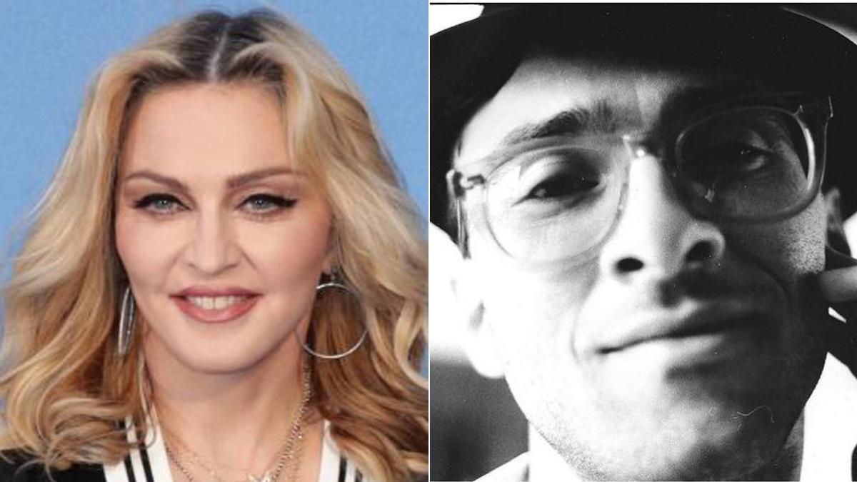 Madonna y su hermano, Anthony Ciccone, en una imagen de archivo