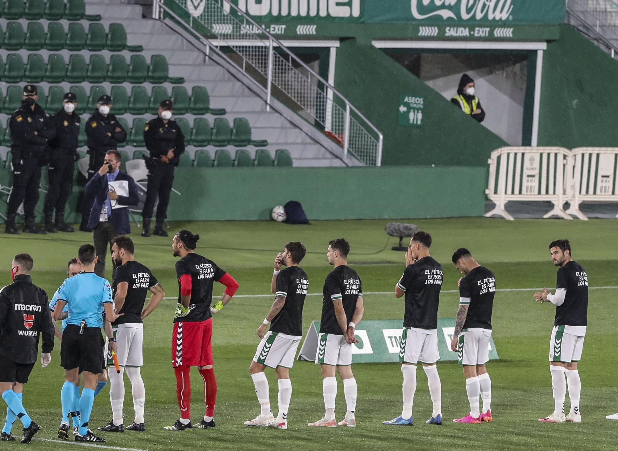 Elche 1 - Valladolid 1: El Elche no sabe ganar