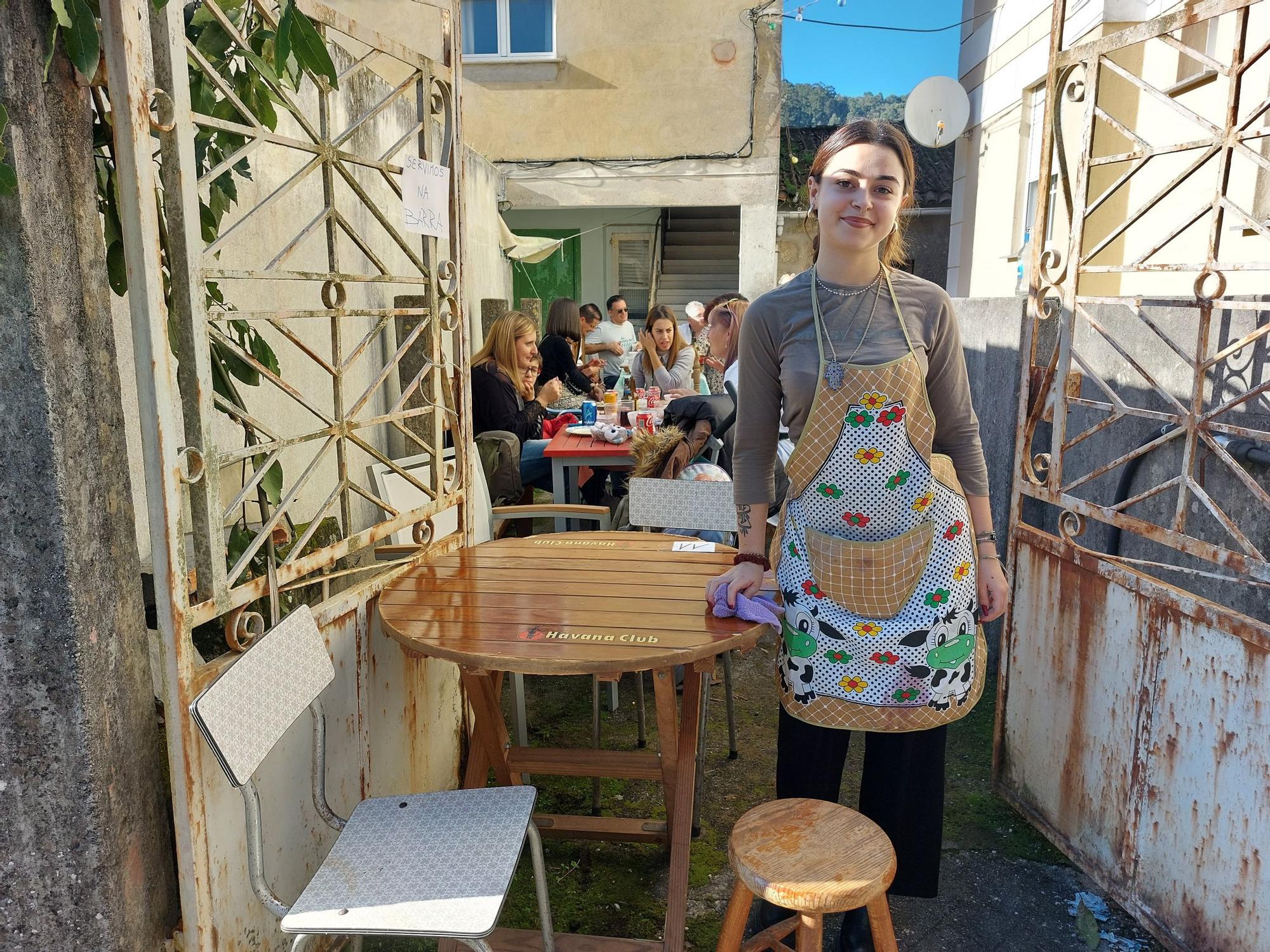 Fe y comida arropan al San Martiño en Moaña