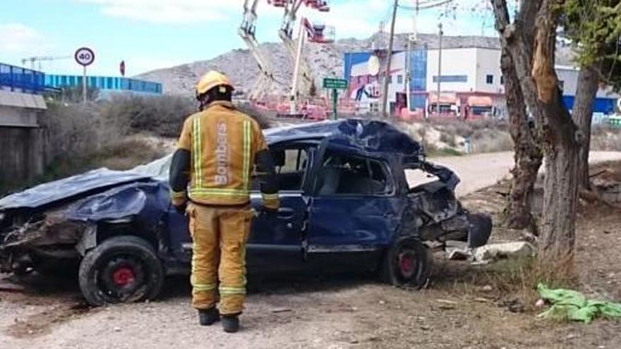 Herido al salirse de la vía su vehículo en la A-31